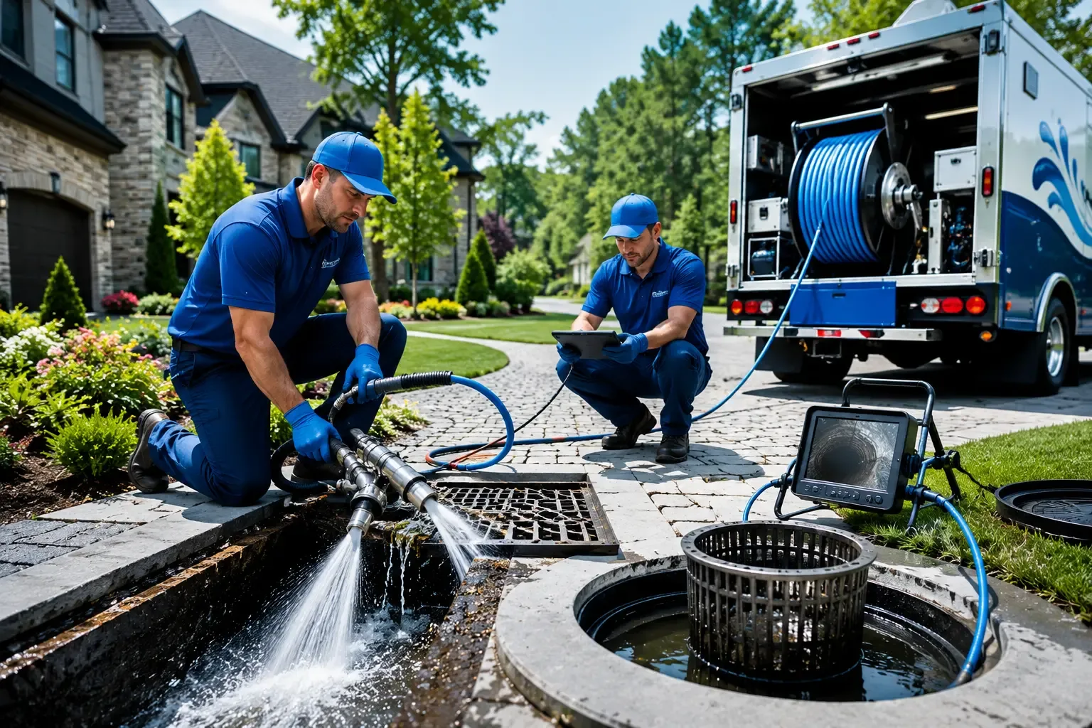 Local outdoor drain cleaning professionals in Crescent City, IL
